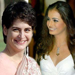 Dia finds Priyanka Gandhi's style effortless